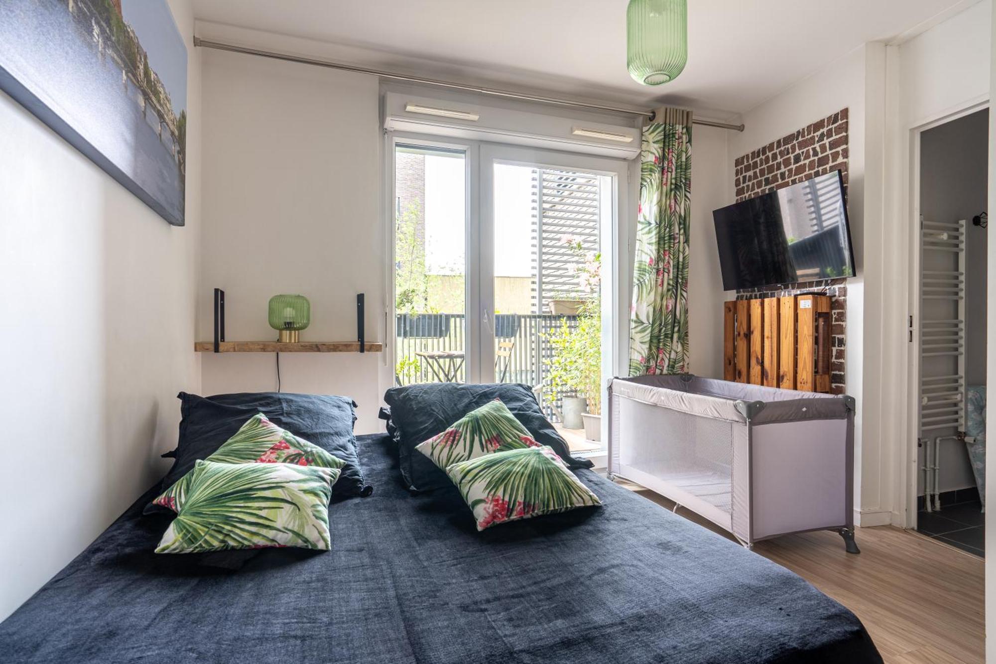 Joli Appartement Dans Eco Quartier Residentiel Saint-Ouen  Exterior foto